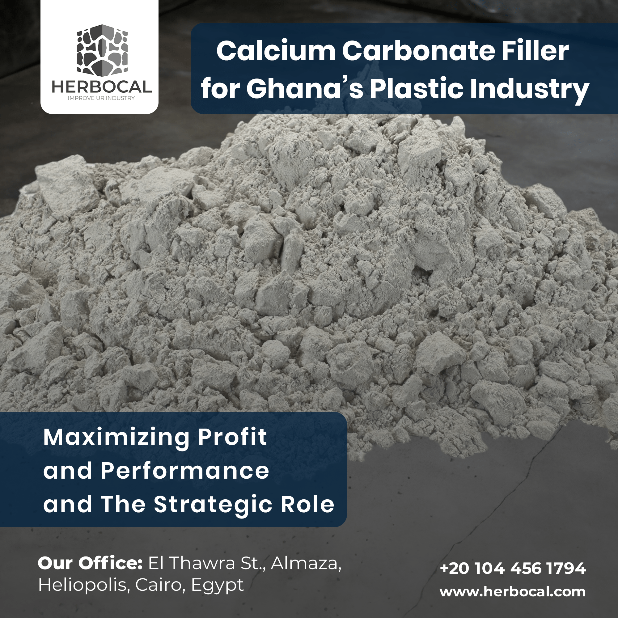 Calcium Carbonate Filler for Ghana’s Plastic Industry Maximizing Profit and Performance and The Strategic Role