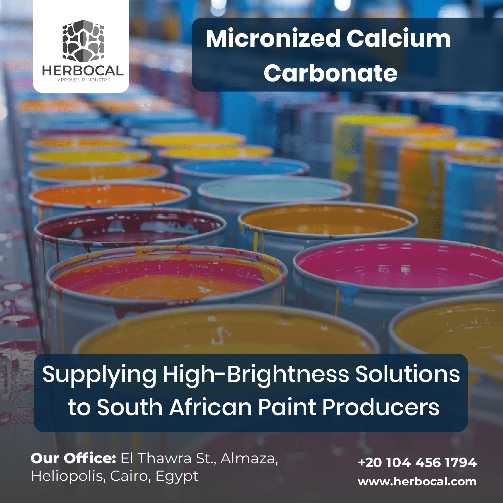 Micronized Calcium Carbonate: Supplying High-Brightness Solutions to South African Paint Producers