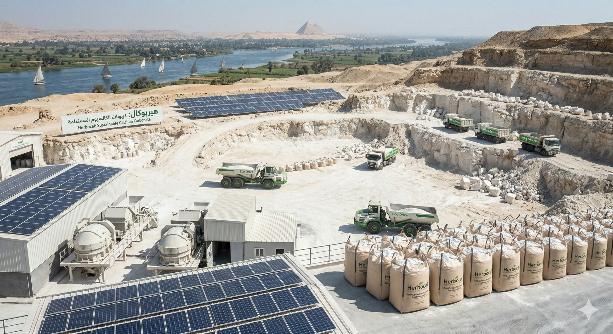 Sustainable Calcium Carbonate: HERBOCAL’s Role in Supplying Premium Minerals to Global Buyers