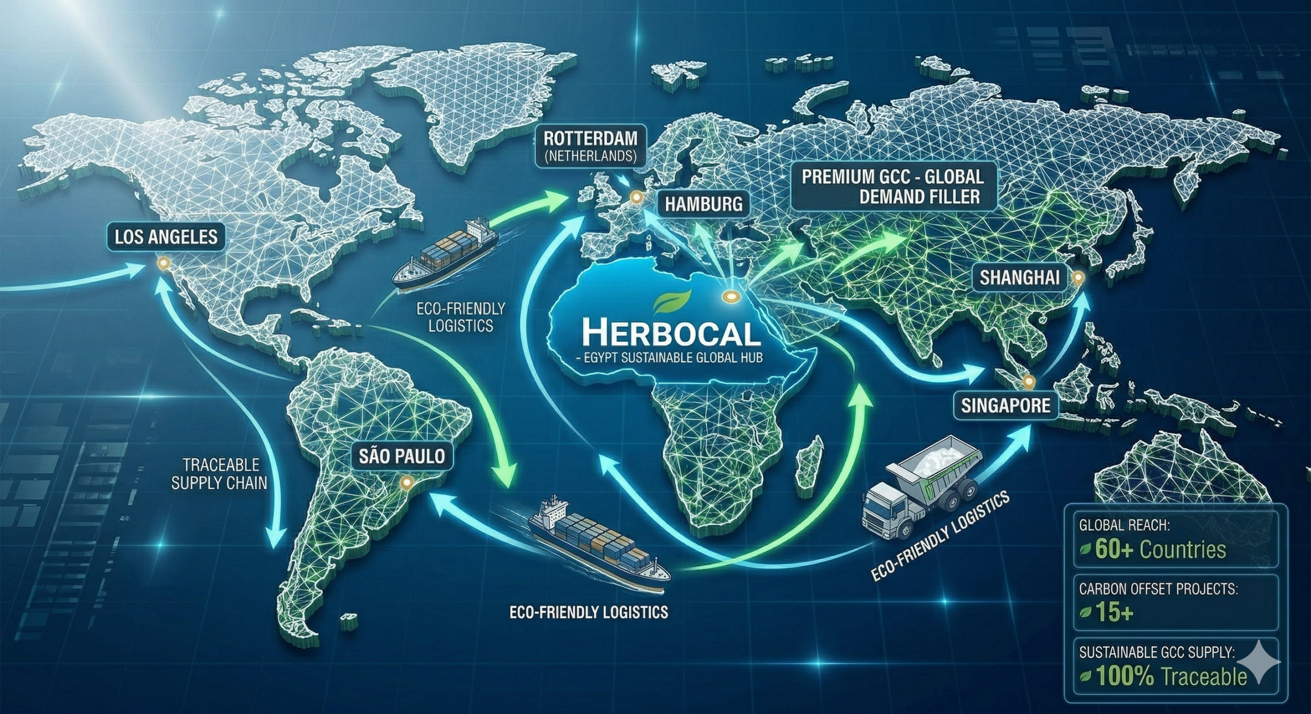 Sustainable Calcium Carbonate: HERBOCAL’s Role in Supplying Premium Minerals to Global Buyers
