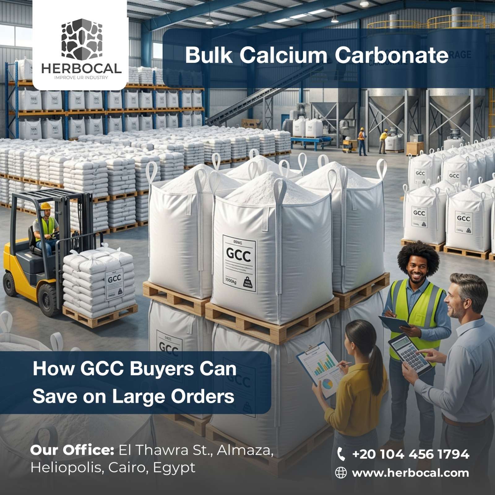 Bulk Calcium Carbonate: How GCC Buyers